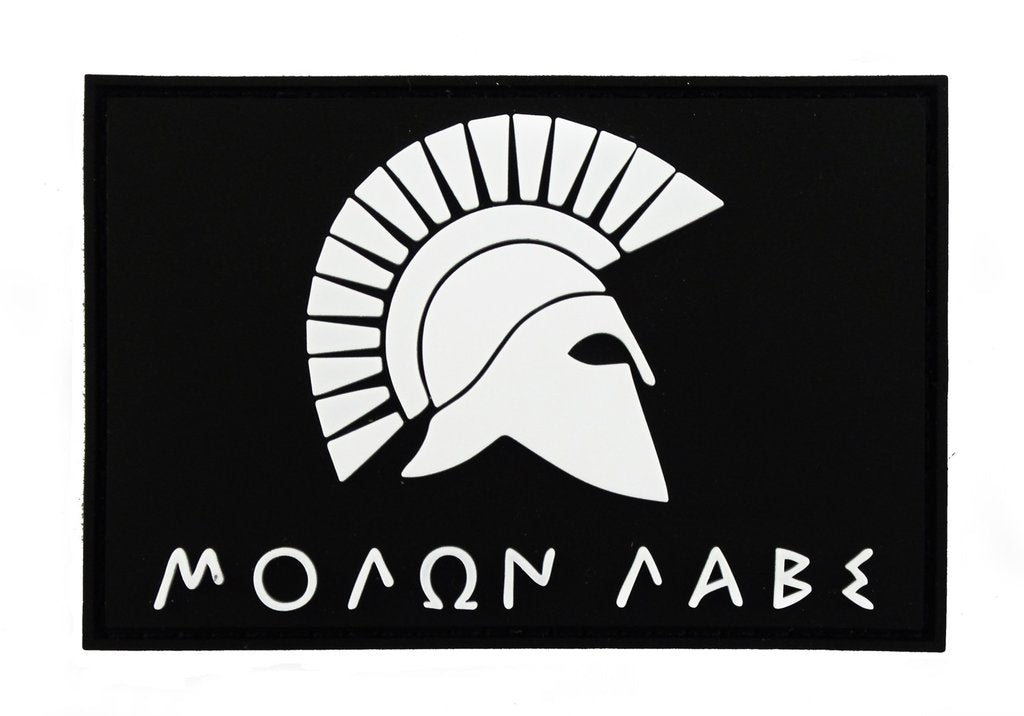 Molon Labe Spartan - Velcro Backed 3D PVC Patch