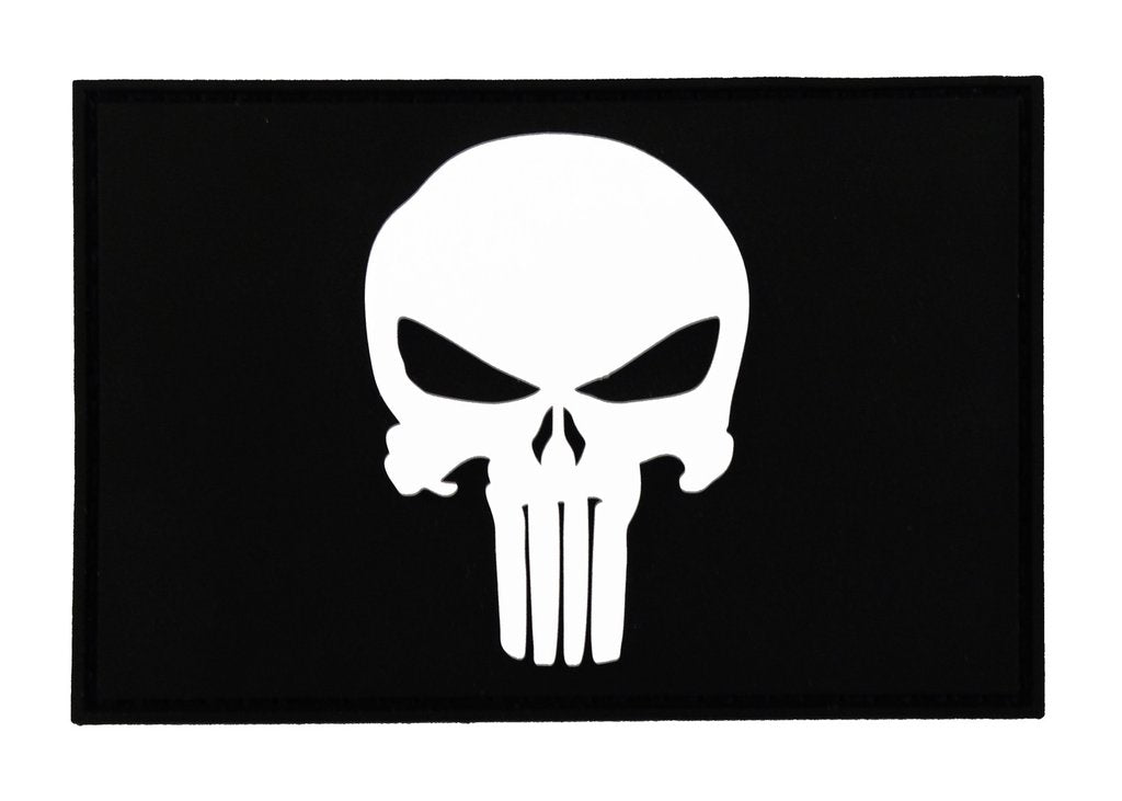 Punisher - Velcro Backed 3D PVC Patch
