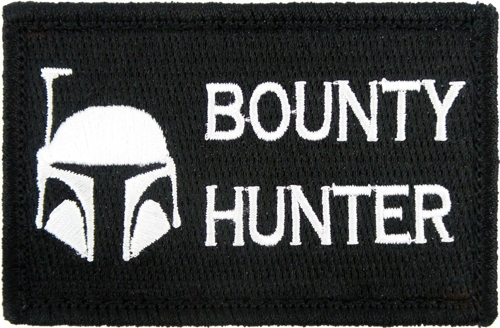 Boba Fett Bounty Hunter - Velcro Backed Fully Embroidered Patch