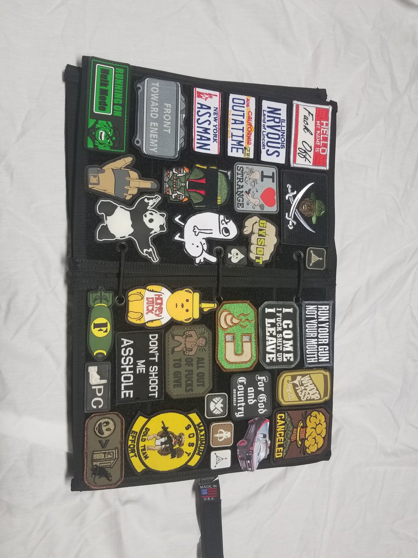Patch Collectors Book Patch Album USA made by Sword & Shield