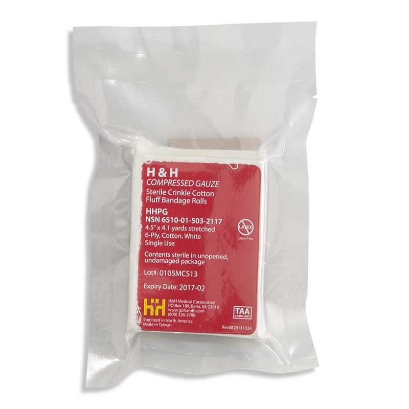 H & H Compressed Gauze - Sword and Shield Strategic