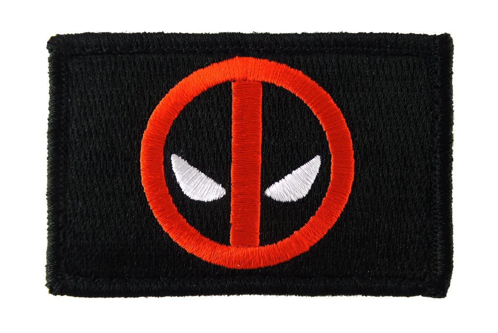 Deadpool Tactical Funny  - Velcro Backed Fully Embroidered Patch