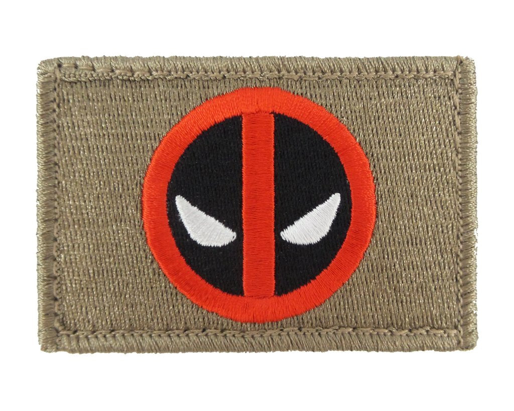 Deadpool Tactical Funny  - Velcro Backed Fully Embroidered Patch