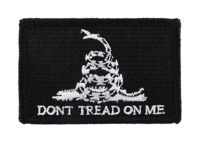Dont Tread On Me Gadsden Flag - Velcro Backed Fully Embroidered Patch