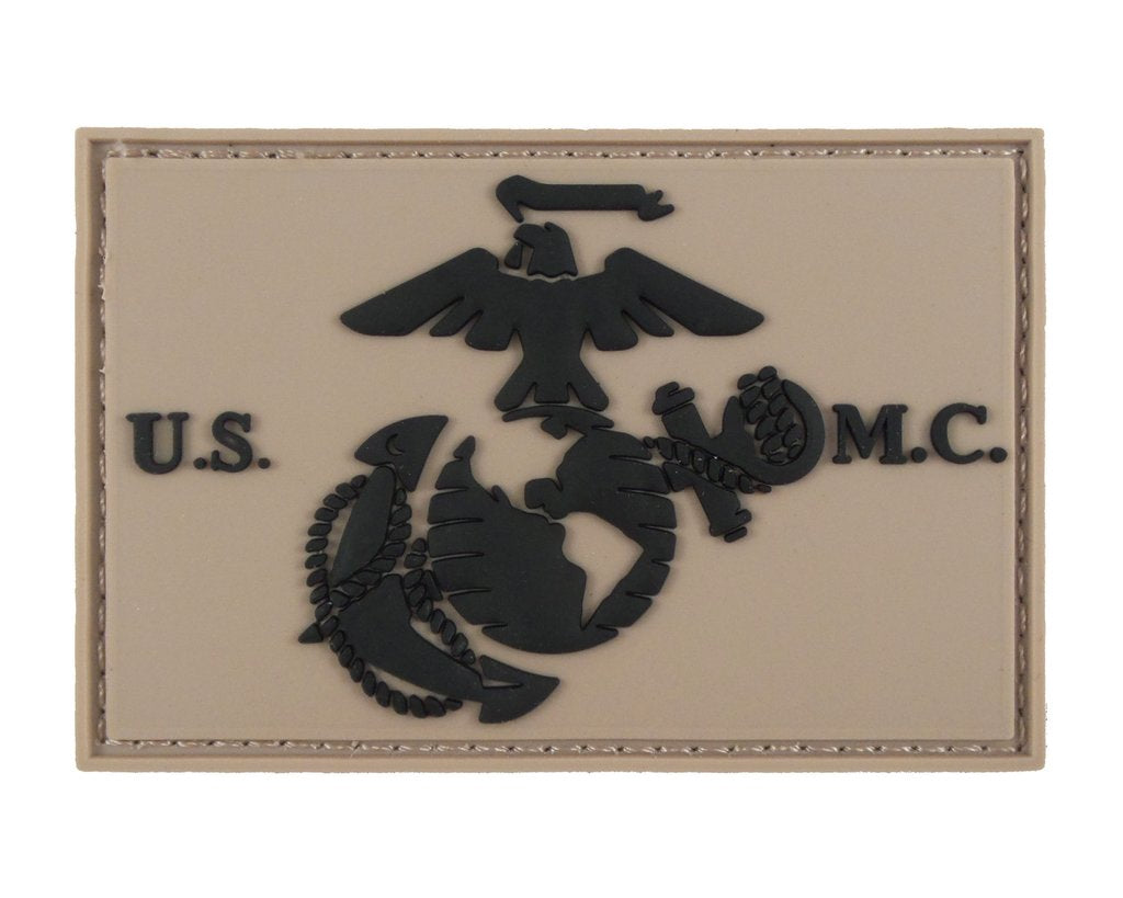 USMC EGA United States Marine Corps - Velcro Backed PVC 3D Patch