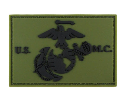 USMC EGA United States Marine Corps - Velcro Backed PVC 3D Patch