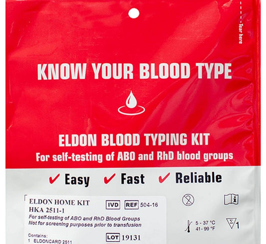 Blood Type Test Kit - Sword and Shield Strategic