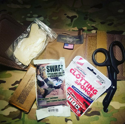 AFAK (ankle first aid kit) Medical Pouch By Sword & Shield Strategic