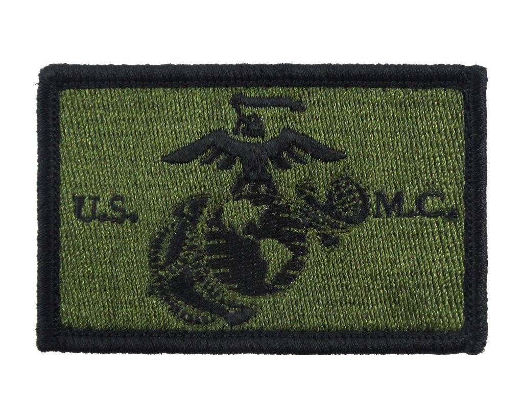 USMC EGA United States Marine Corps- Velcro Backed Fully Embroidered Patch