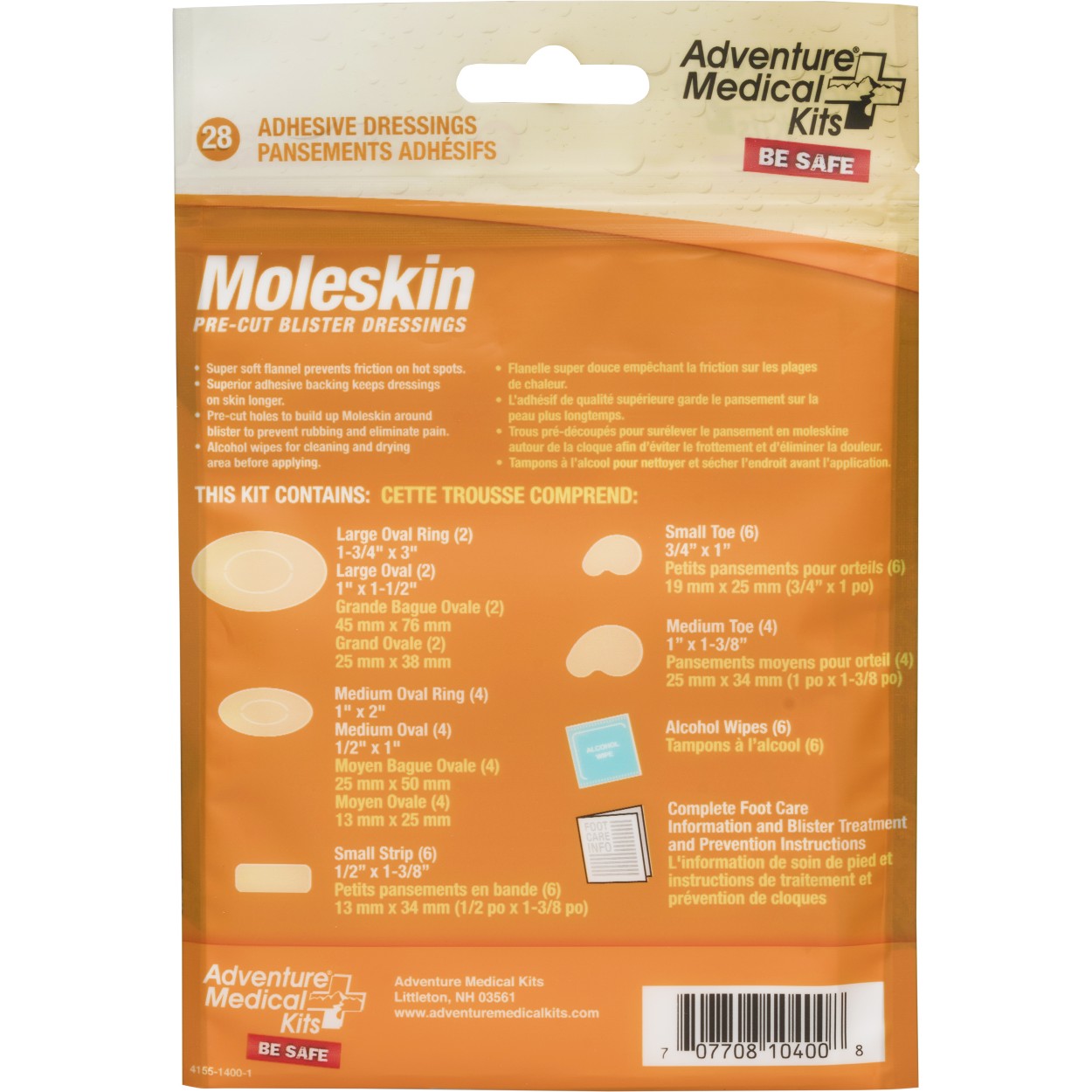 Moleskin Blister First Aid Kit