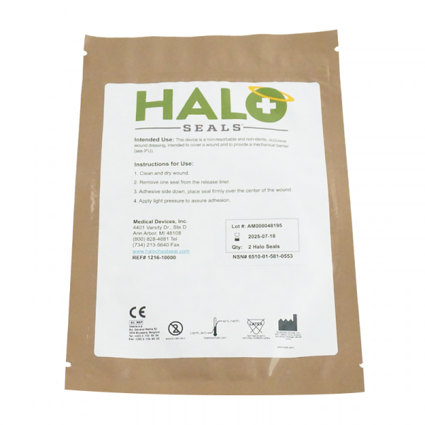 Halo Chest Seal Twin Pack NOS - Sword and Shield Strategic