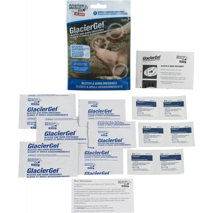 GlacierGel Blister and Burn Dressing First Aid Kit - Sword and Shield Strategic
