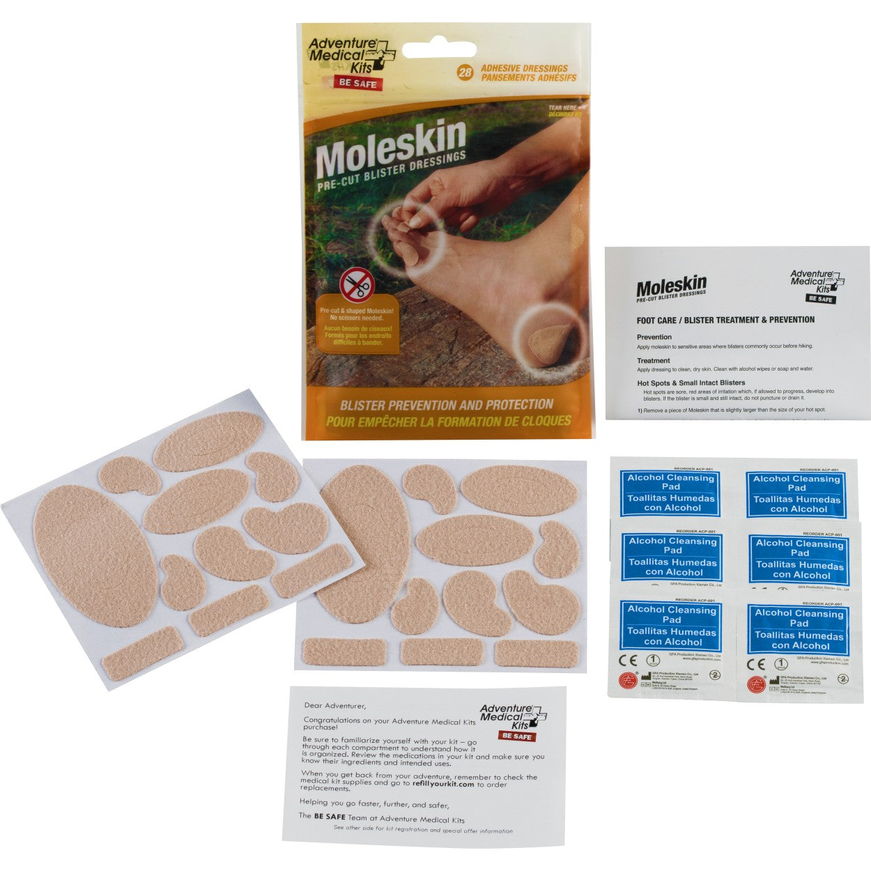 Moleskin Blister First Aid Kit
